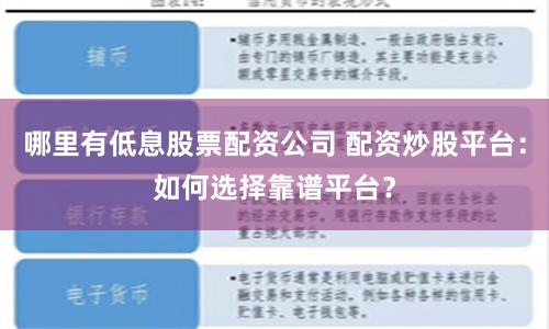 哪里有低息股票配资公司 配资炒股平台：如何选择靠谱平台？