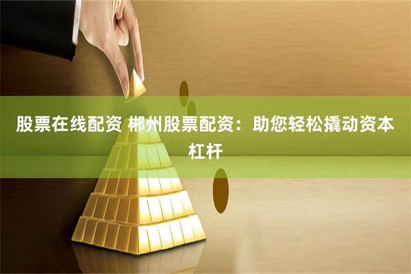 股票在线配资 郴州股票配资：助您轻松撬动资本杠杆